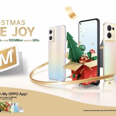 Choose OPPO, Choose Joy This Holiday Season until January 5, 2023
