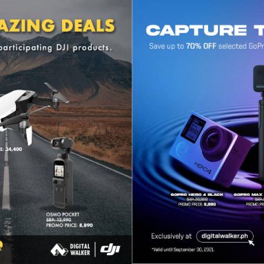 Digital Walker Announces Depletion Sale for DJI and GoPro Products