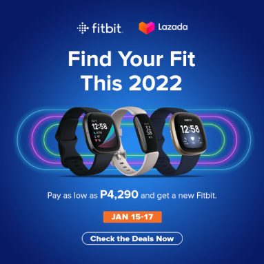 Celebrate Fitbit Lazada Brand Day from January 15-17