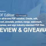 Wondershare PDF Editor Review and Giveaway