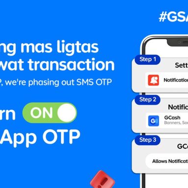 GCash is Rolling Out In-App OTPs to Tighten Digital Security in the Philippines