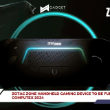 ZOTAC ZONE Handheld Gaming Device to be Fully Showcased at Computex 2024