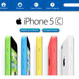 Globe and Smart Launch Front End Pages for iPhone 5c and 5s