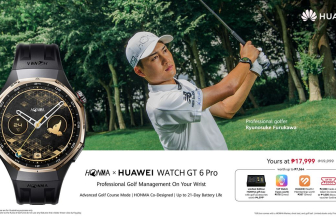 HONMA x HUAWEI WATCH GT 6 Pro Now Available in the Philippines
