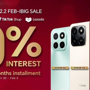 HONOR Launches 2.2 Feb-ibig Sale with Discounts and Zero Interest Installments