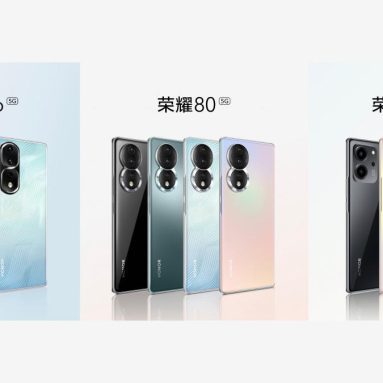 HONOR 80 Series Unveiled in China with Up to 160MP Main Cameras