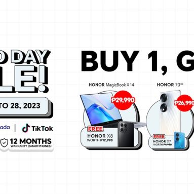 HONOR ‘Buy One, Get One’ Promo is Back! Runs Until October 28