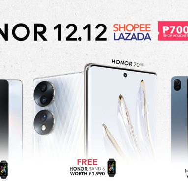 HONOR Announces Exciting Deals During Lazada and Shopee 12.12 Sale
