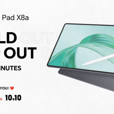 HONOR Pad X8a With Free Stylus Pen Sells Out Within Minutes During Shopee 10.10 Sale