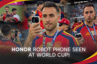 HONOR Robot Phone Steals the Spotlight at FIFA World Cup