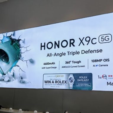 HONOR X9c 5G Pre-Order Campaign Offers Chance to Win a Rolex Watch