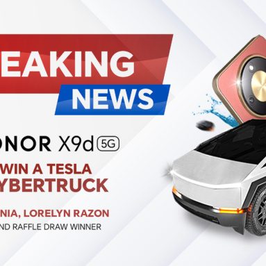 HONOR X9d 5G Buyer Wins Tesla Cybertruck