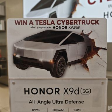 Pre-Order the HONOR X9d 5G for a Chance to Win a Tesla Cybertruck?