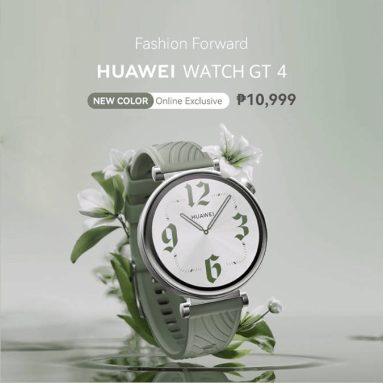 HUAWEI WATCH GT 4 Vert Green is Now Available in PH