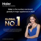 Haier is the Top Global Brand for Major Appliances for 2024