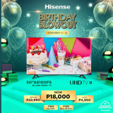 Avail of Great Offers on Hisense TVs and Home Essentials From September 15 to 16!