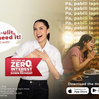 Home Credit Offers Deals As Low As PHP 27/Day to Help You Get Back-to-School Essentials