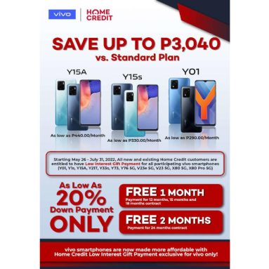 vivo Phones Now More Affordable via Home Credit