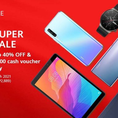 Get Up to 40% Off on Select Items at Huawei’s 3.3 Sale!