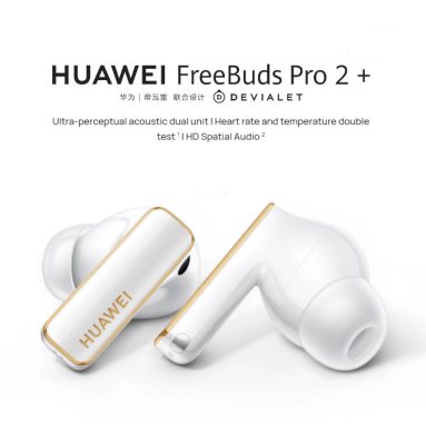 Huawei FreeBuds Pro 2+ Launched with Heart Rate and Temperature Sensors