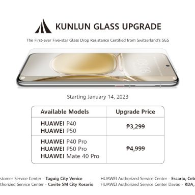 Huawei Offers Kunlun Glass Upgrades to P40, P40 Pro, P50, P50 Pro and Mate 40 Pro