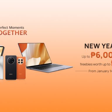 Get Up to PHP 6,000 Off and Worth Up to PHP 13,998 of Freebies During the Huawei New Year Sale
