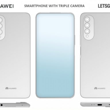 Huawei Files Patent for an Under-Display Front Camera Smartphone