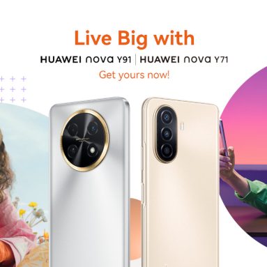 Live Big with the New Huawei nova Y91 and nova Y71