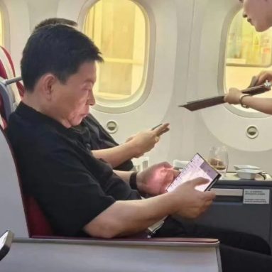 Huawei Tri-fold Device Spotted in Real Life