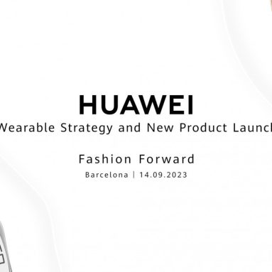 Huawei Announces Wearable and Product Launch Event Set on September 14