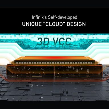 Infinix 3D Vapor Cloud Chamber Cooling Technology Introduced