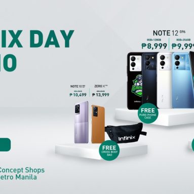 Enjoy a Freebie with Selected Infinix Smartphone Purchases with the Infinix Day Promo on July 16
