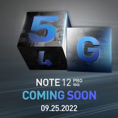 Infinix NOTE 12 Pro 5G Coming to PH on September 25