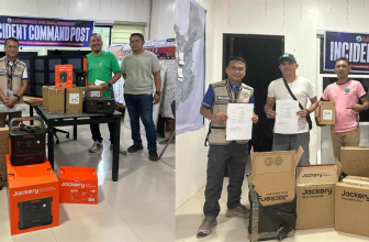 Jackery Donates Emergency Power Equipment to Sarangani LGUs