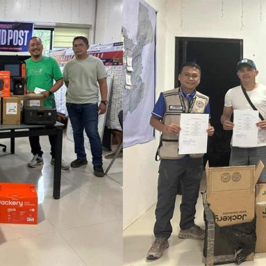 Jackery Donates Emergency Power Equipment to Sarangani LGUs