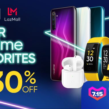 Catch Great Deals on Select realme Products at the Lazada Midyear Sale!