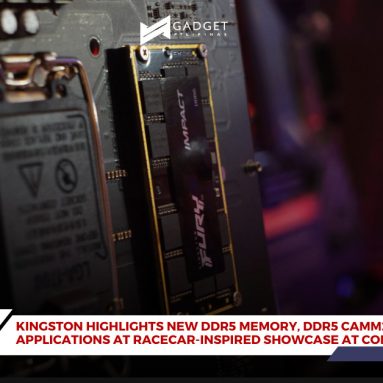 Kingston Showcases New Products at Racecar-inspired Showroom at Computex 2024