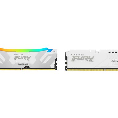 Kingston FURY DDR5 Lineup Expanded with New White Heat Spreader Designs