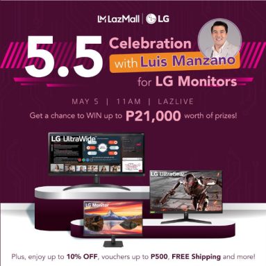 LG Monitors Madness Kicks Off this 5.5 on Lazada