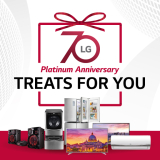 LG Announces 70th Platinum Anniversary Treats for You Promo