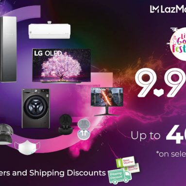 Enjoy Big Promos at LG Electronics Lazada 9.9 Sale