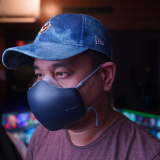 LG Puricare Mask (Ocean Black) with Voice On Review