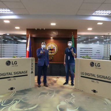 LG Donates Digital Displays to the City of Pasig