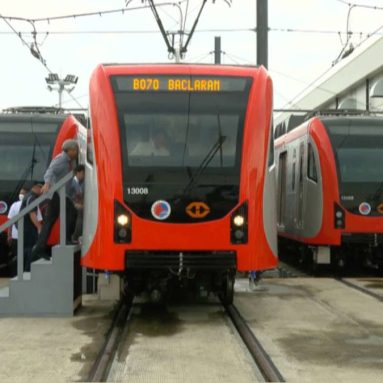 DOTr Unveils Next-Generation LRT-1 Trains