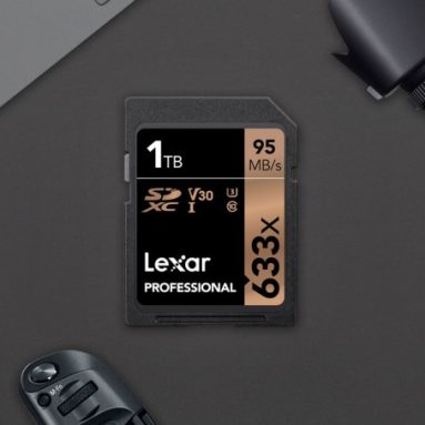 Lexar announces a 1TB SDXC card!