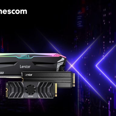 Lexar Showcases New Gaming Products at Gamescom 2023