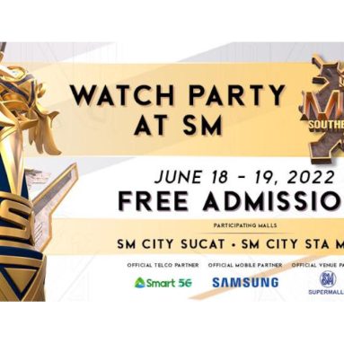 Watch the MSC 2022 Action on June 18 at the SM Supermalls