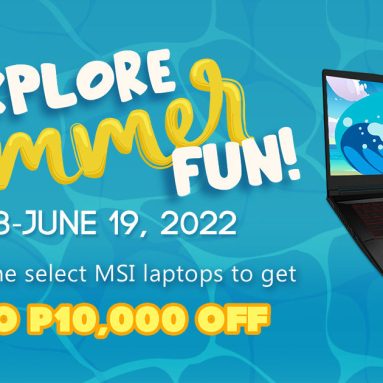 Explore Summer Fun with the MSI Deals until June 19