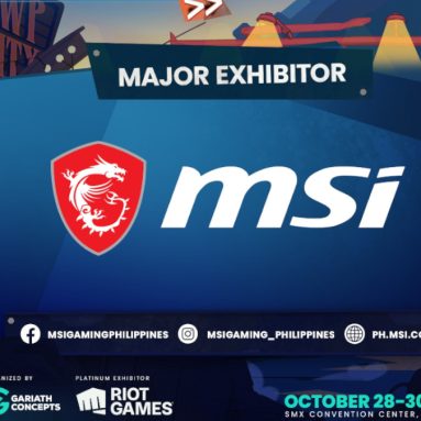 MSI Gaming Brings the MSI Gaming Arena and Promos from October 28 to 30