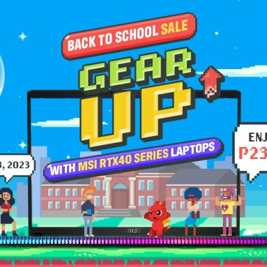 MSI Gear Up Back To School Sale is Here